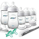 Set Philips Avent De Recien Nacido Con Biberones Natural Trasparente Floreado