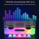 Parlante Bluetooth Z6 Rgb Portátil Teclas Mecánicas Gamer