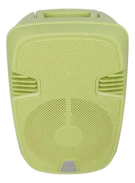 Parlante Musical Portátil Bluetooth Micrófono Luz Led Bafle