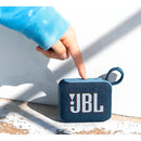 Parlante JBL go4 portátil con bluetooth waterproof negra