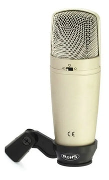 Microfono Behringer C3 Condenser Multi Patron - Oddity Color Dorado
