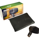 Micrófono Para Bombo Shure Pga52-lc Color Negro