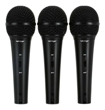Micrófonos Behringer Ultravoice XM1800S Dinámico Supercardioide color negroS