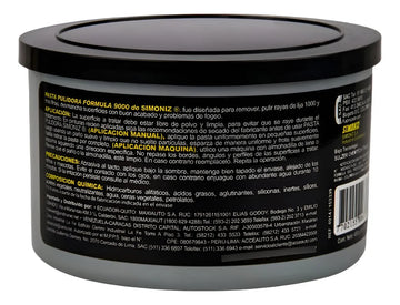 Pasta Pulidora Profesional Fórmula 9000