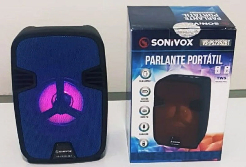 Parlante Sonivox Bluethoot 2352 (envío Gratis) A Elección