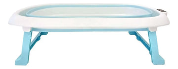 Bañera Plegable Para Bebé Con Hamaca Priori Ocean Color Celeste