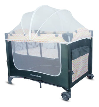 Cuna Corral Colecho Para Bebe con Mosquitero Sleep 2 En 1 Bebesit