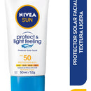 Nivea Sun Protect & Light Feeling Facial Fps 50 50ml