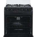 Estufa Orégano Haceb 60 Cms Gas Propano Negra Color Negro