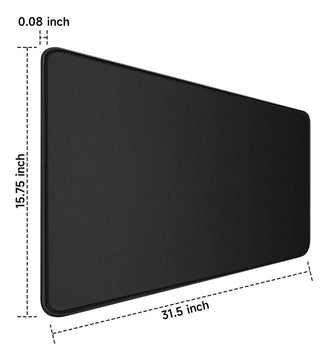 Mouse Pad Xxl 800x400mm Negro