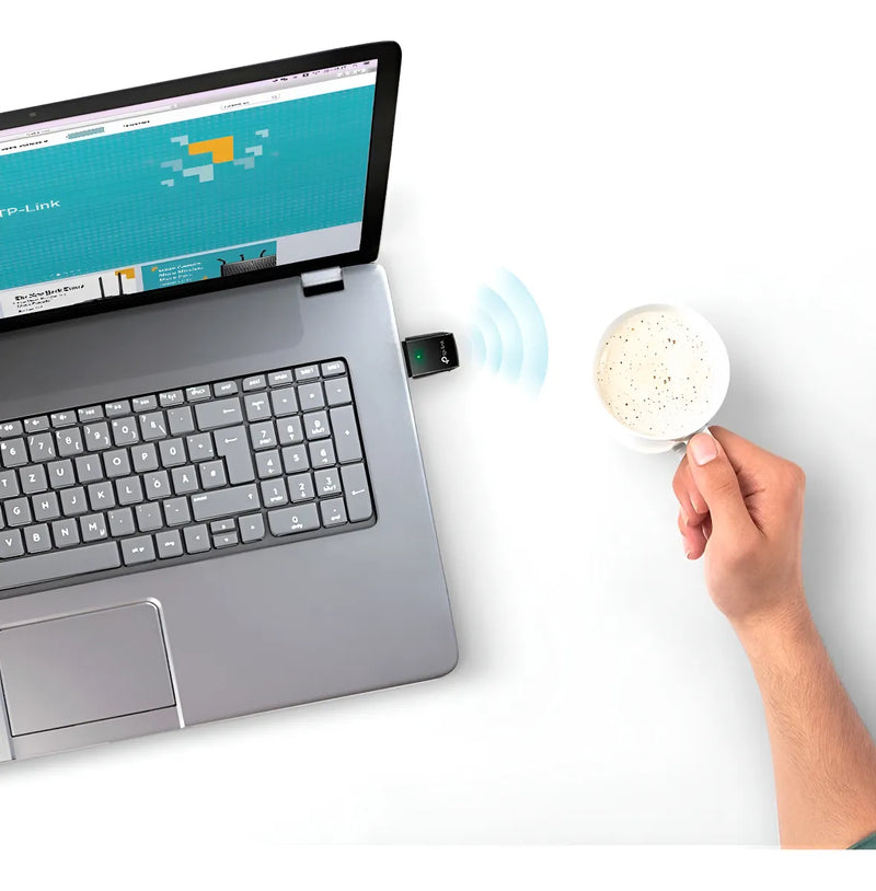 Adaptador Wifi Usb Tp-link Archer T2u Ac600 Dual Band