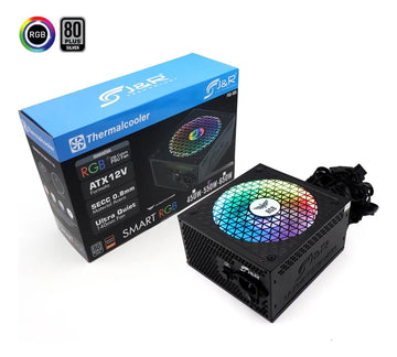 Fuente De Poder Gamer Rgb 450w 80+ Silver Psu-005 Rgb
