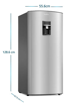 Nevera Convencional 211 Litros Brutos Mabe Rmu210nacu Color Gris