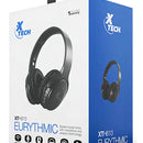 Audífonos Bluetooth 5.0 Xtech Xth-613, Micrófono / Micro Sd Color Negro