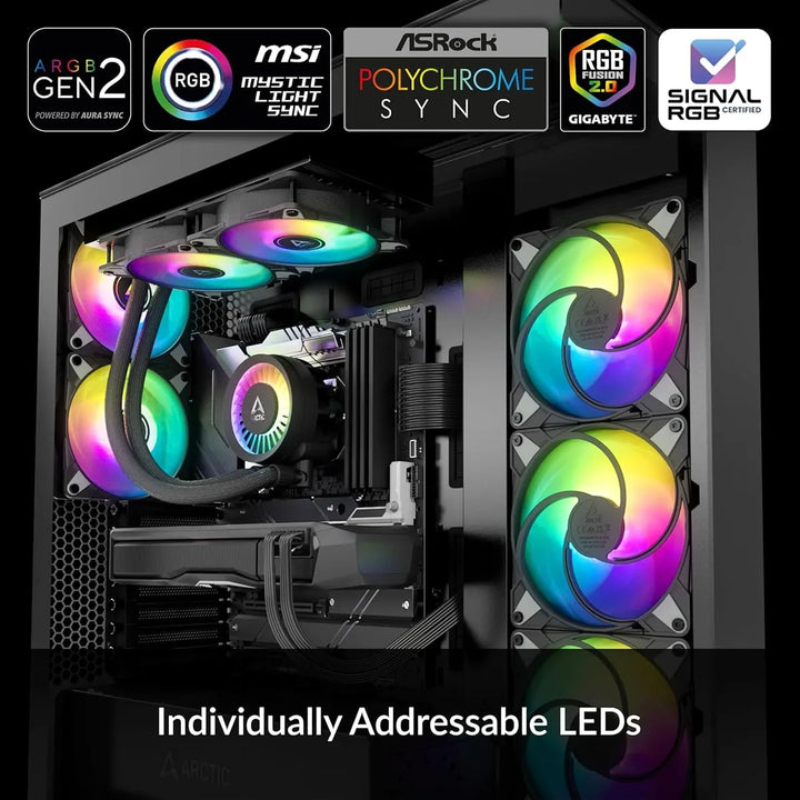 Enfriador Aio Arctic Liquid Freezer Iii 280 A-rgb Intel/amd