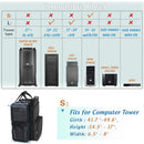 Trunab Pc Tower Correa De Transporte Con Asa, Soporte De Cin Black-1