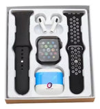 Kit Reloj Inteligente Audifonos Doble Banda Ritmo Cardiaco - Diseño - Diseño - Diseño - Diseño