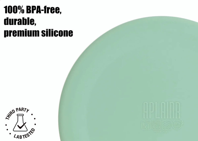 Aplainr Placa De Silicona Ponderada Para Bebes Y Ninos Peque
