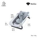 Tina Bañera Plegable Para Bebé Color Gris Tina Bañera Plegable Para Bebé