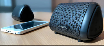 Bocinas Motorola Sonic Sub 340 Bass Twin Resistentes Al Agua Color Negro