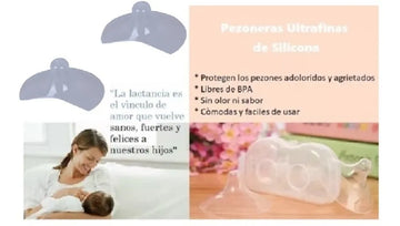 Pezoneras Lactancia Ultrafina De Silicona Envío Inmediato