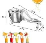 Exprimidor Manual D Jugo D Frutas En Aluminio Alta Resistenc