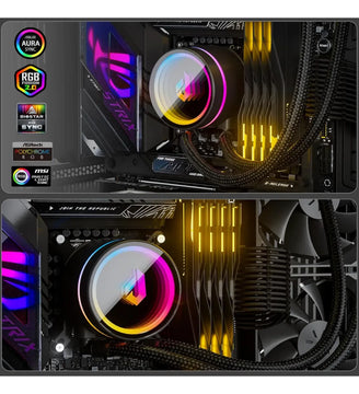 Refrigeracion Líquida De Cpu 240 Aio, Con Lga Y Amd Am5/am4 Negro