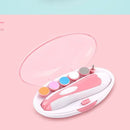 Lima Electrica Corta Uñas Bebe - Unidad Color Rosado