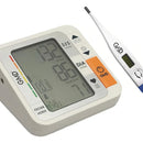 Monitor De Presión Arterial De Brazo Kardyo + Termometro Gmd Color Blanco