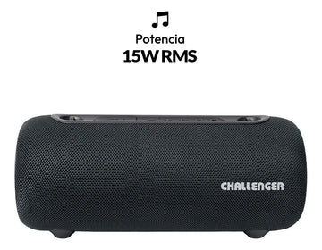 Parlante Portatil Bluetooth 15W Sc15 Challenger Color Negro