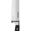Cuchillo Chef De 20 Cm Triple Cuisinart Color Negro