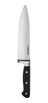 Cuchillo Chef De 20 Cm Triple Cuisinart Color Negro