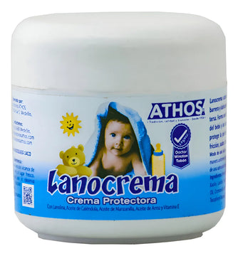 Lanocrema Crema Protectora Niños Bebe Athos Masajes