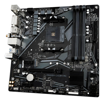 Motherboard Gigabyte A520m Ds3h Ac Am4 Wifi M.2 Nvme