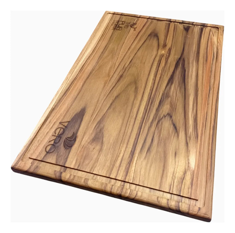 Tabla Picar Servir Madera Teca Cortar 40*26cm R4026