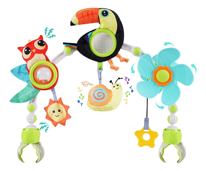 Lynncare Juguetes De Moiss De Arco Ajustable Para Bebs Y Nio