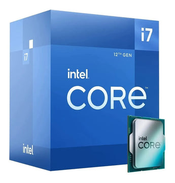 Procesador gamer Intel Core i7-12700 BX8071512700 de 12 núcleos y 4.9GHz de frecuencia con gráfica integrada