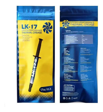 Pasta Térmica Lk-17 Gamer 2g 17w/mk Original Bolsa Sellada