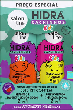 Hidra Kids Shampoo+acondi 300ml