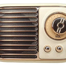 Parlante Bluetooth Radio Fm Vintage Recargable 5v Lector Usb Rojo, Verde, Beige