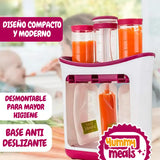 Dispensador De Alimentos Bebe Compota Papilla Squeeze Bolsas