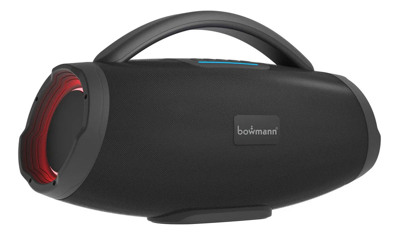 Parlante Bluetooth Tws Portatil Bafle Bateria Ipx5 Bowmann Color Negro