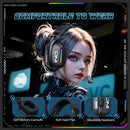 Audífonos Gamer Onikuma Gt808 Tri-mode Compatible Ps5 Color Negro