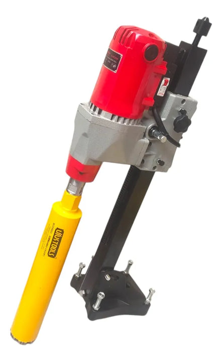 Taladro Saca Núcleos De Concreto 3200w Profesional Ferton Rojo 50hz