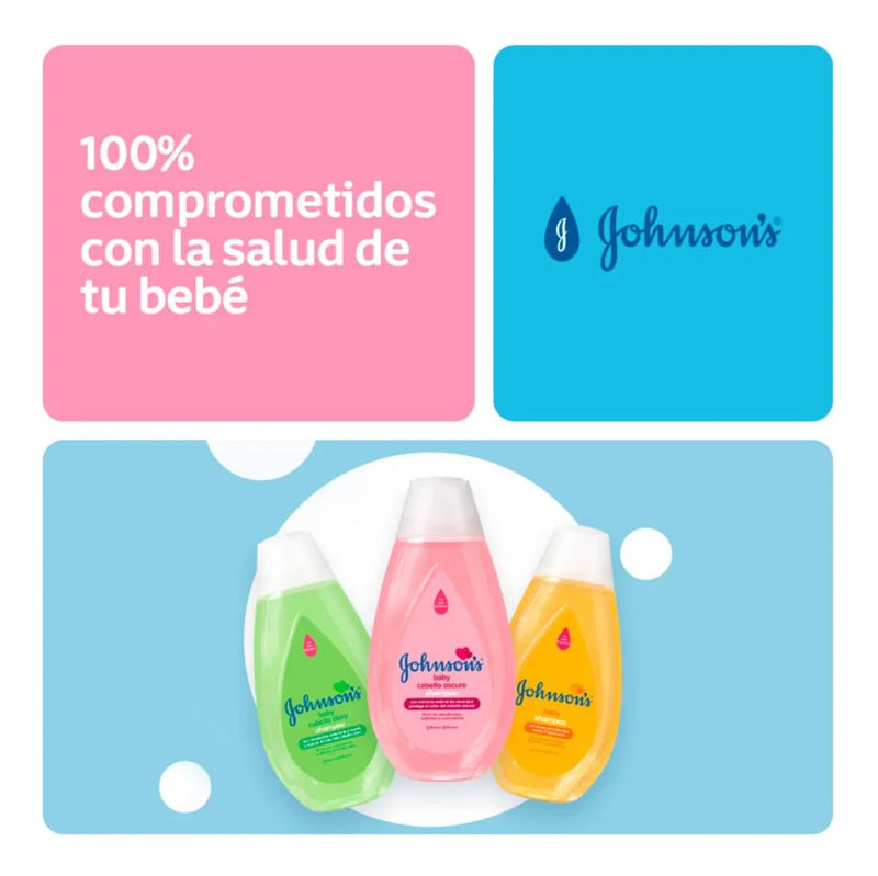 Shampoo Johnson Baby Cabello Oscuro 750 Ml