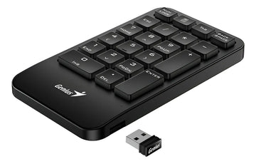 Teclado Numerico Inalambrico Para Pc O Notebook Genius 1000 Teclado Negro Idioma Español Latinoamérica
