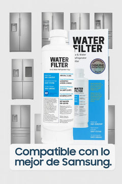 Filtro De Agua Para Samsung Repuesto Nevecon Da97-17376b X 2