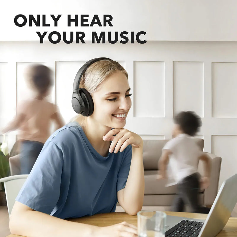 Fone de ouvido over-ear sem fio Soundcore Life Series Life Q20 A3025 black