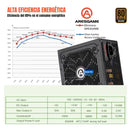 Fuente De Poder Pc 650w Bronce 80+ 650 W 80 Plus Certificada Negro