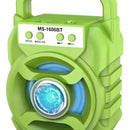 Parlante Portatil Bluetooth Multimedia Micro Sd Usb Radio Color1